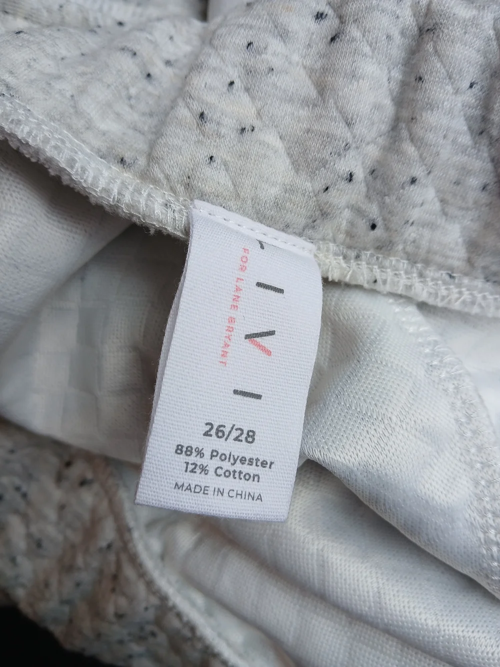 Lane Bryant Livi Gray Speckled Skirt Size 26/28 NWT
